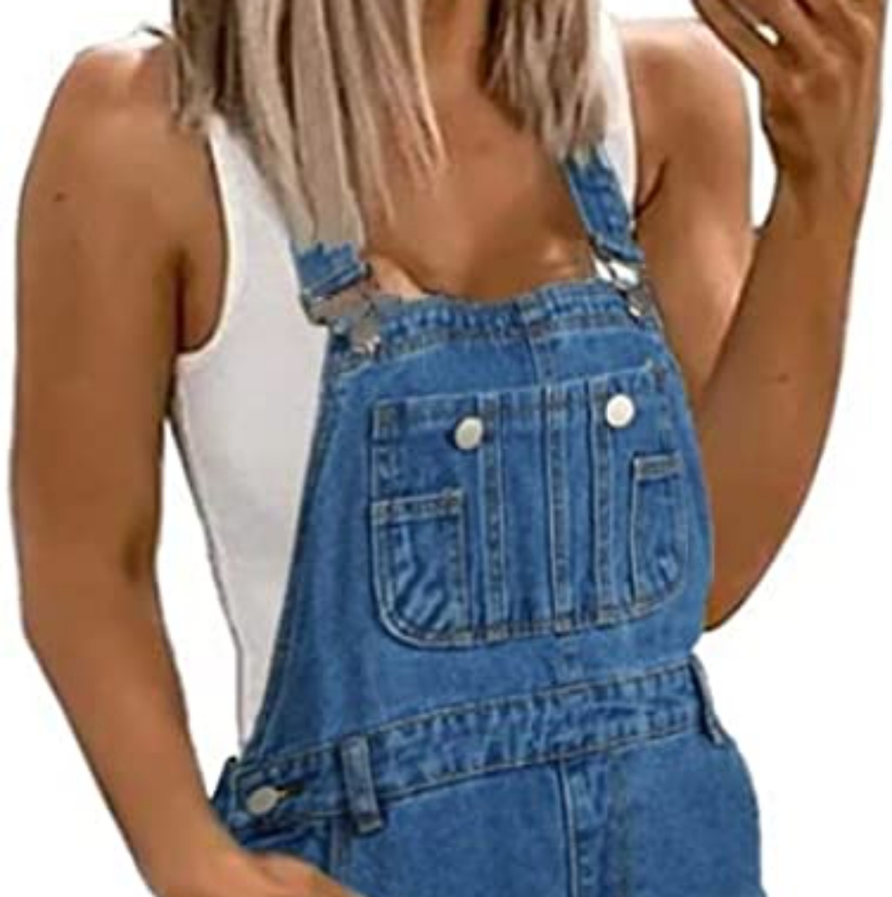 Womens Denim Overalls